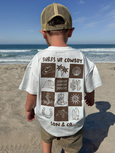 Surfs up Cowboy T-Shirts