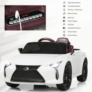 Kids Ride Lexus LC500 Licensed Remote Control Electric Vehicle