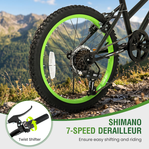 Kids Mountain Bike with Adjustable Seat