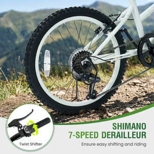Kids Mountain Bike with Adjustable Seat