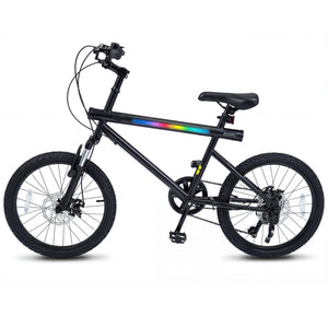 20 Inch Mountain Bike LED-lit with 6-Speed Shimano Twist Shifting and Stereo Speakers