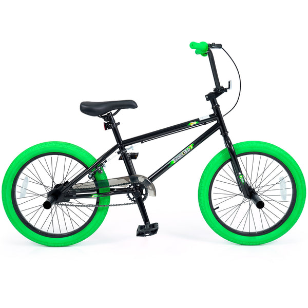 20" Trick Bicycle with 360 Degree Steering and Adjustable Seat for Kids and Teens