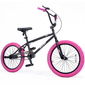 20" Trick Bicycle with 360 Degree Steering and Adjustable Seat for Kids and Teens