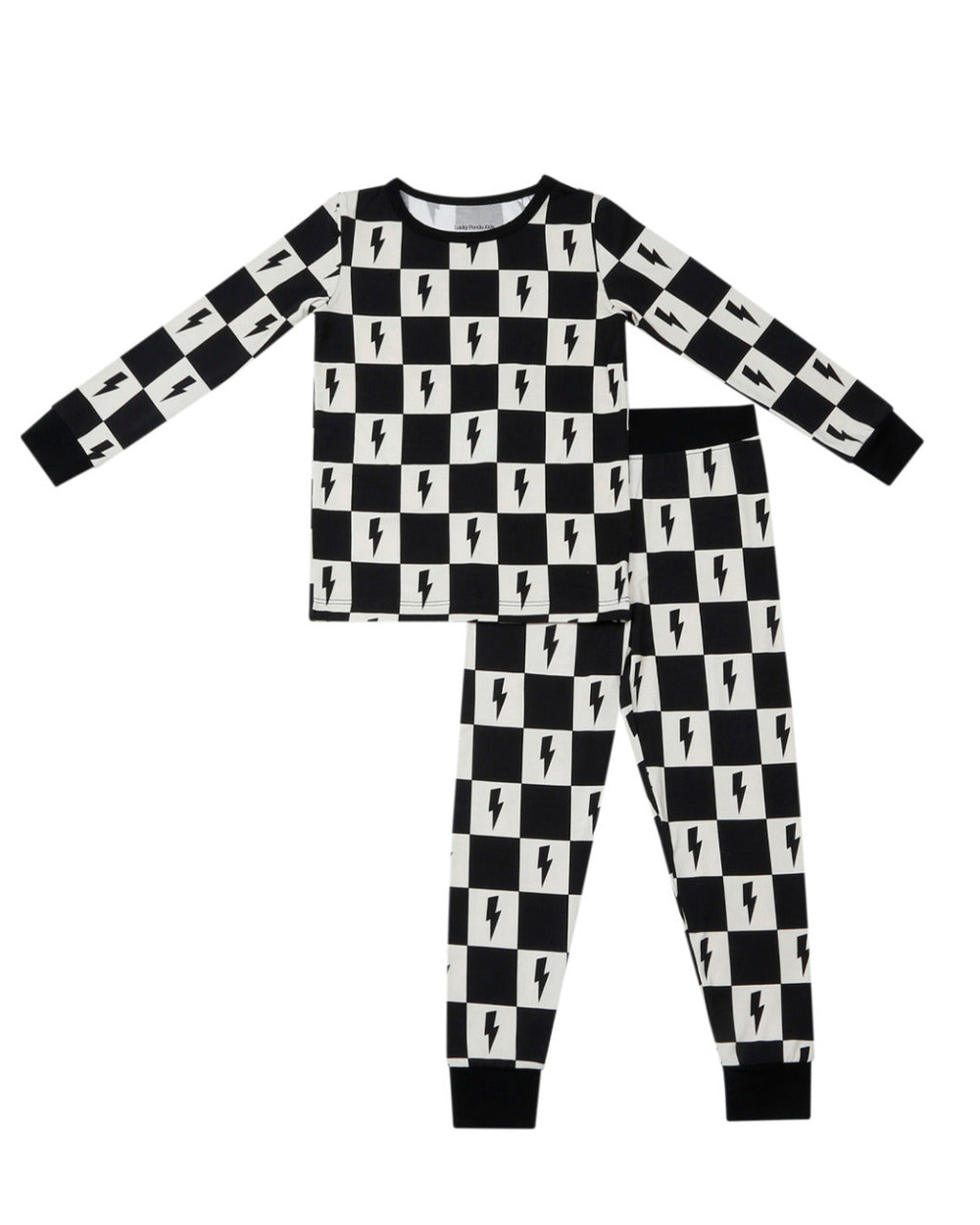 Bamboo Two Piece Set | Checks & Bolts - MOOGCO Baby