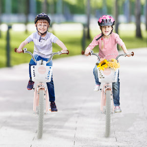 16 Inch Kids Bike with Front Handbrake and 2 Training Wheels
