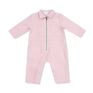 Veiled Pink - Retro Jumpsuit