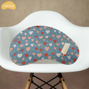 Love - LittleBeam Nursing Pillows for comfortable breastfeeding support and bonding moments with your baby.