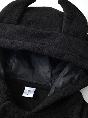 Bat Fleece Jumpsuit (Babies/Toddlers)