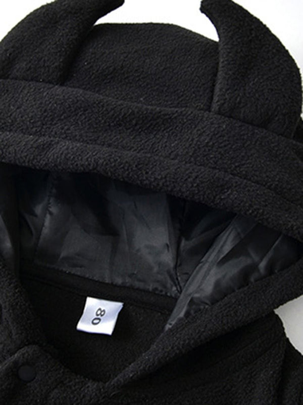 Bat Fleece Jumpsuit (Babies/Toddlers)