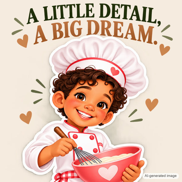 Personalized Baker Wall Decal from Photo, Dream Job Sticker, image 12