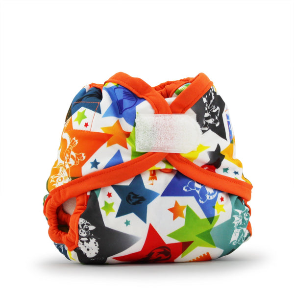 Rumparooz Newborn Cloth Diaper Covers - Dragons Fly - Poppy