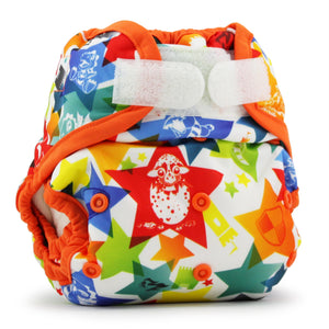 Rumparooz One Size Cloth Diaper Covers - Dragons Fly - Poppy