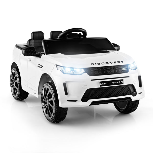 12V kids ride-on car with remote control, lockable doors, slow start, and LED lights - angle view 19.
