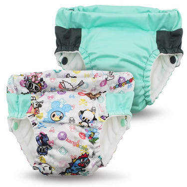 Lil Learnerz Training Pants 2pk by tokidoki x Kanga Care for potty training, featuring fun tokiBambino designs.