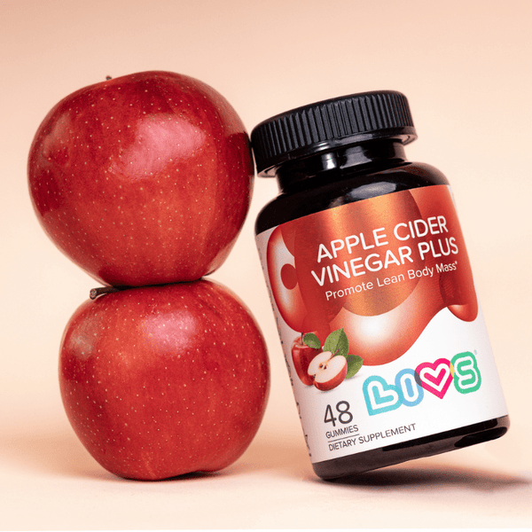 LIVS Gummies Apple Cider Vinegar Plus apple-cinnamon gummies