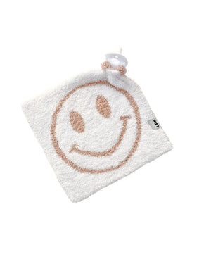 Smiley Plush Lovey | Latte - MOOGCO Baby