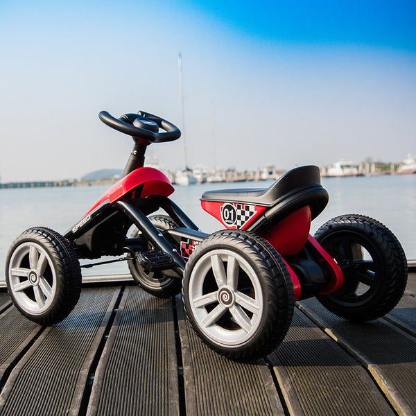 Kids' Pedal Go-Kart – 4-Wheel Outdoor Ride-On Toy