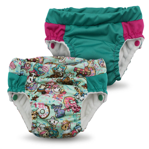 Lil Learnerz Training Pants 2pk by tokidoki x Kanga Care - colorful potty training essentials for toddlers.