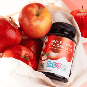 LIVS Gummies Apple Cider Vinegar Plus apple-cinnamon gummies
