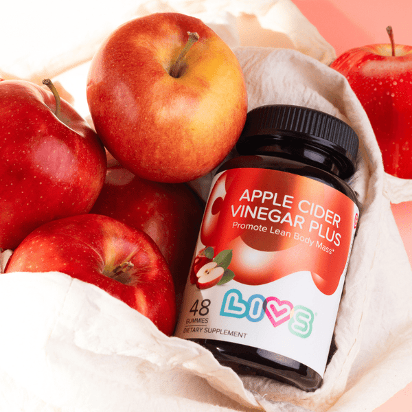 LIVS Gummies Apple Cider Vinegar Plus apple-cinnamon gummies