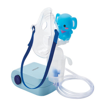 Omron Pediatric Compressor Nebulizer - Child-Friendly Design, 3-Year Warranty