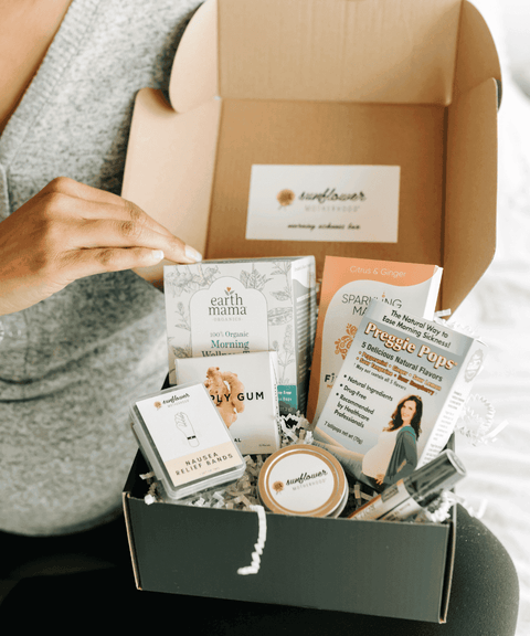 Sunflower Motherhood Morning Sickness Box nausea relief gift set