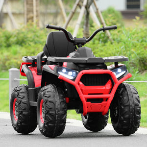 12V kids electric ATV quad with MP3 and LED lights, perfect for outdoor fun and adventure.