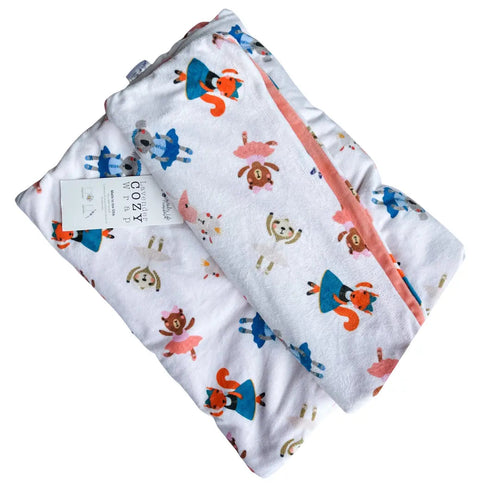 Cozy For Kids weighted blanket in angle 8, perfect for soothing swaddling and promoting restful sleep for babies.