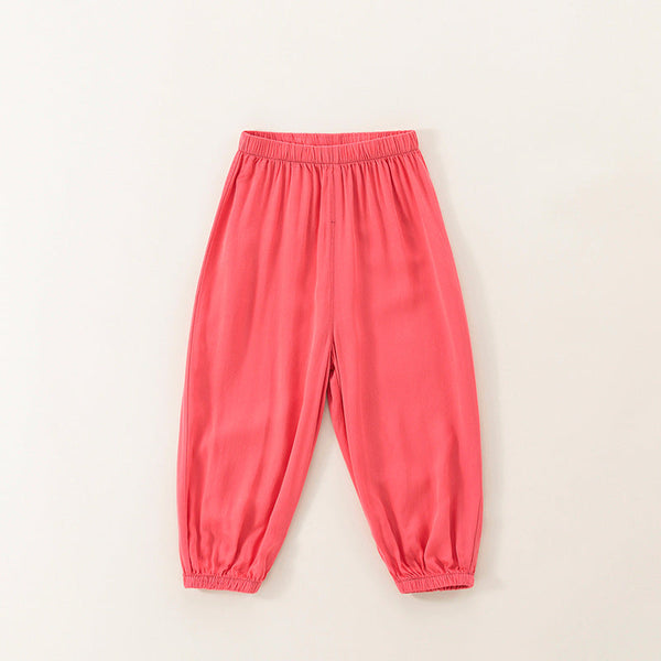 Baby Mosquito-Repellent Pants, Cotton-Linen Long Pants