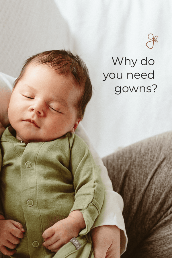 24 HOUR CONVERTIBLE GOWN | CLOUD - MOOGCO Baby