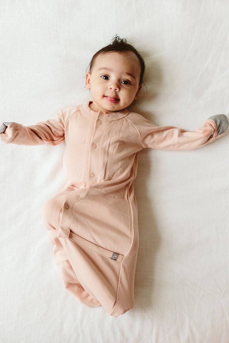 24 HOUR CONVERTIBLE GOWN | ROSE - MOOGCO Baby