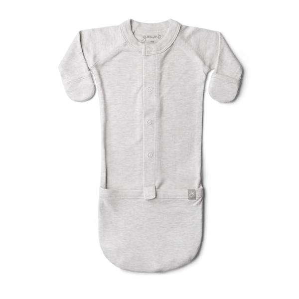 24 HOUR CONVERTIBLE GOWN | STORM GRAY - MOOGCO Baby