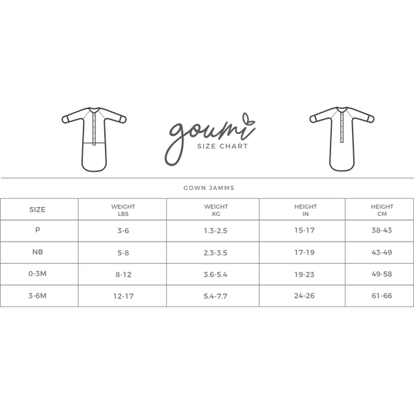 24 HOUR CONVERTIBLE GOWN | STORM GRAY - MOOGCO Baby