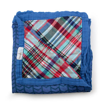 Kanga Care Bamboo Muslin Blanket - Baby: Billy (reversible) - MOOGCO Baby