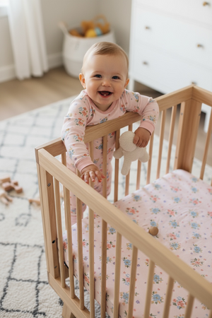 Blush Bloom (Crib Sheet)