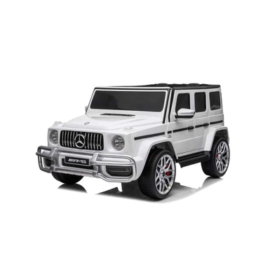 24V Mercedes Benz G63 AMG 2 Seater Ride On Car for kids, stylish and fun outdoor adventure vehicle.