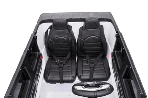 24V 4x4 Mercedes Benz G63 AMG ride-on car for kids, 2-seater, stylish design, angle view 14.