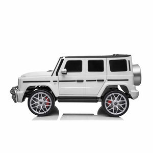 24V 4x4 Mercedes Benz G63 AMG ride-on car for kids, 2-seater, stylish design, angle view 7.
