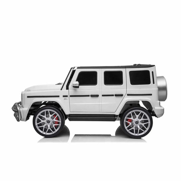 24V 4x4 Mercedes Benz G63 AMG ride-on car for kids, 2-seater, stylish design, angle view 7.