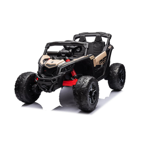 24V Can-Am Maverick 1-Seater UTV for kids - electric ride-on car, perfect for outdoor adventures and fun playtime.