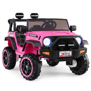24V 2-Seater Kids Ride On Truck 2WD/4WD with Lockable Doors and Music
