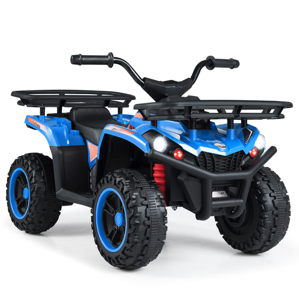 24V Electric Ride On Quad with LED Headlights - Rechargeable
