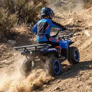 24V Electric Ride On Quad with LED Headlights - Rechargeable