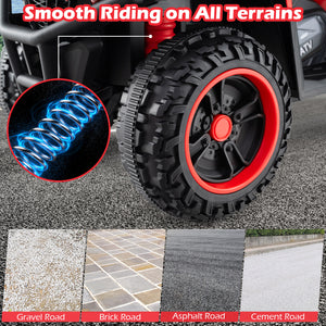 24V Electric Ride On Quad with LED Headlights - Rechargeable