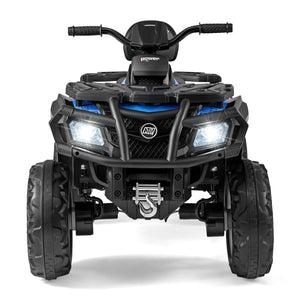 24V Kids ATV 2-Seater with 4 Motors with LED Lights and Music