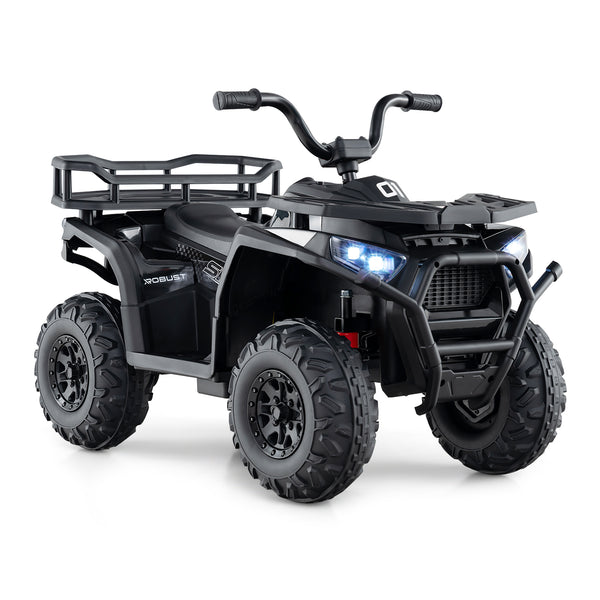 24V Kids Ride on Electric ATV Quad Car with Realistic Sounds and  LED Lights
