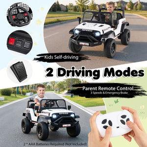 24V Ride On Car for Kids with Parent Remote Control and Music
