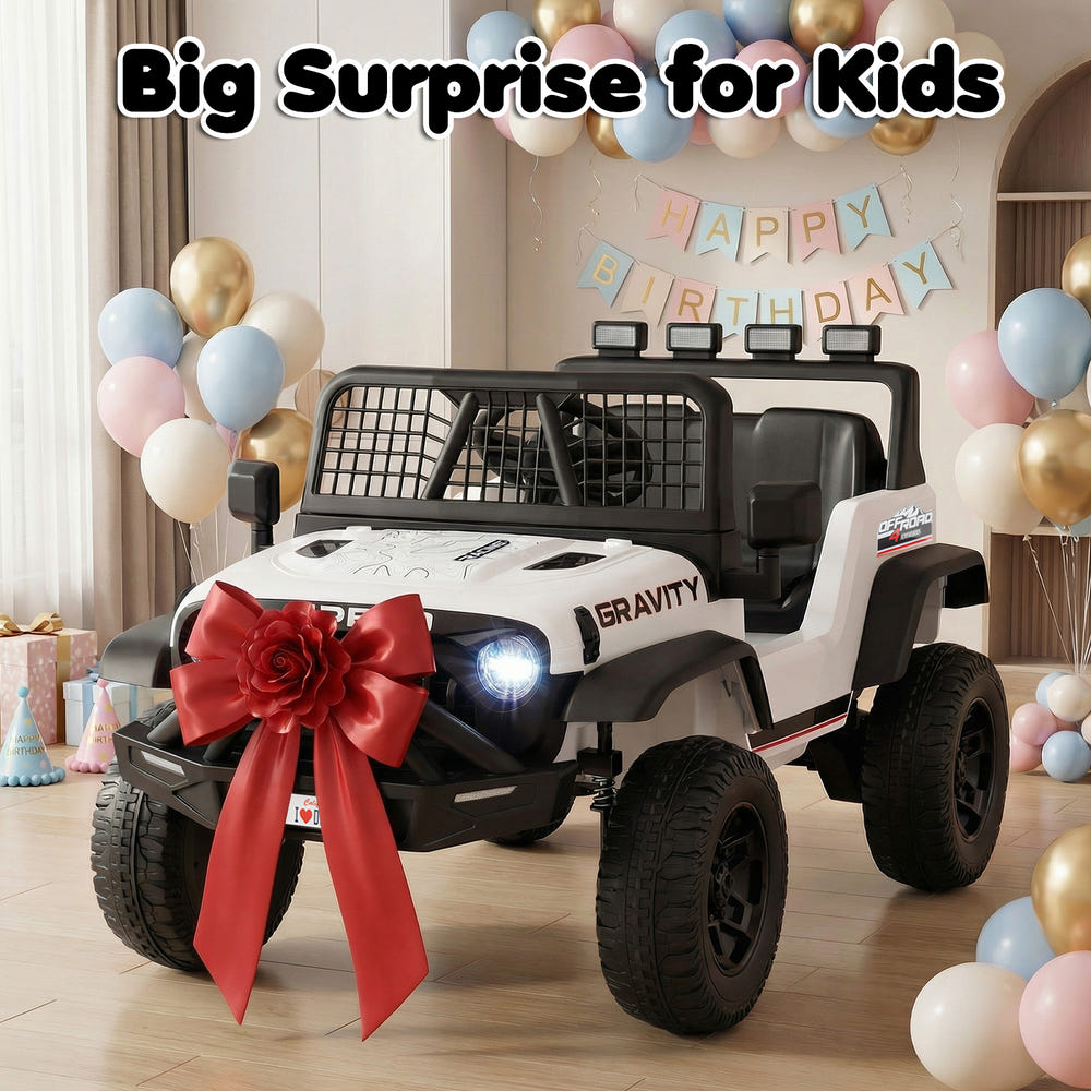 24V Ride On Car for Kids with Parent Remote Control and Music