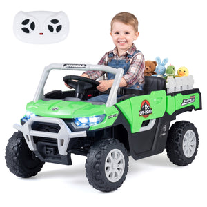 24V Ride On Dump Truck Car Off-Road with Remote Control and Music