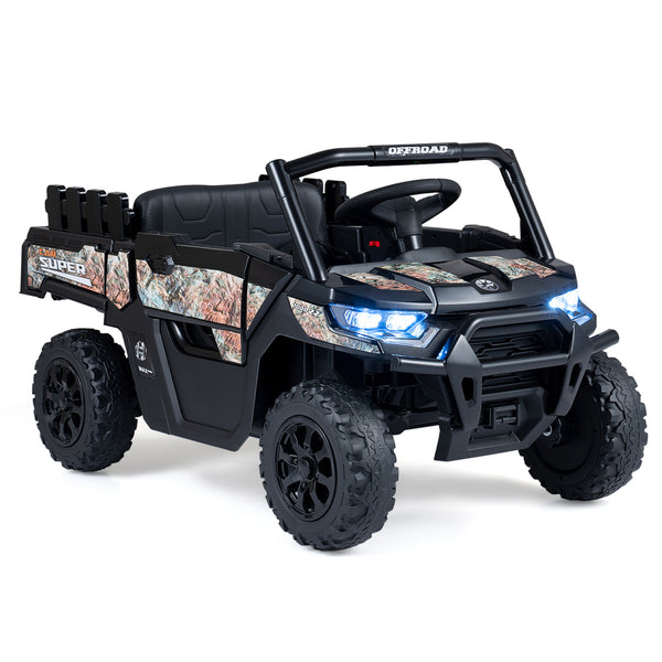 24V Ride On Dump Truck Car Off-Road with Remote Control and Music